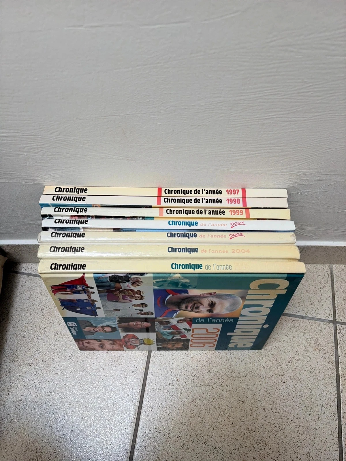 Lots livres chronique 7 livres